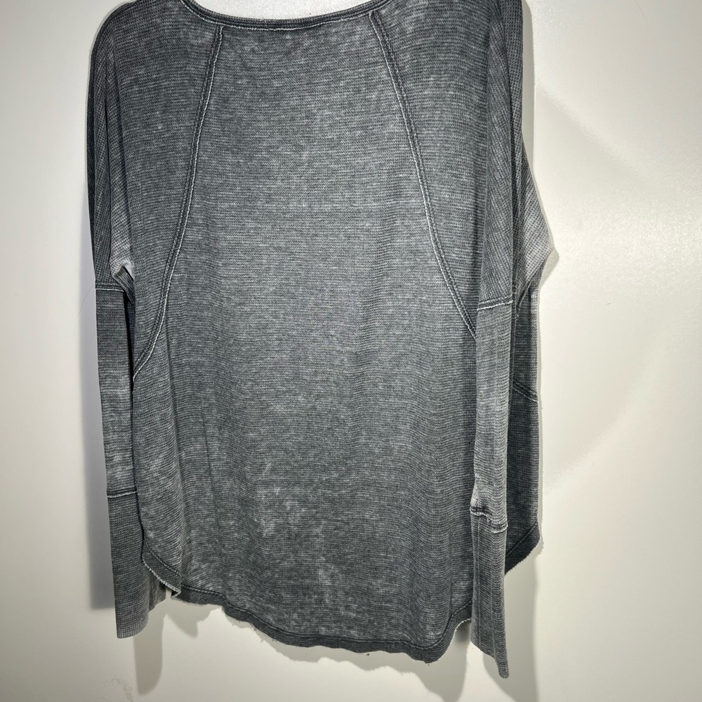 Lucky Brand Exposed Seam Long Sleeve Thermal Sz Large - Picture 7 of 11